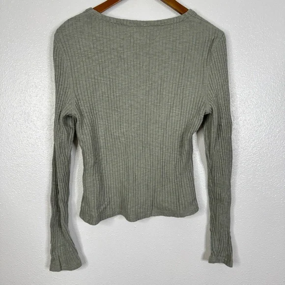 Everlane Cozy Rib Cardigan Size Medium - Picture 2 of 7